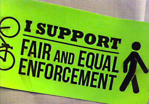 Fair and Equal Enforcement Vision Zero
