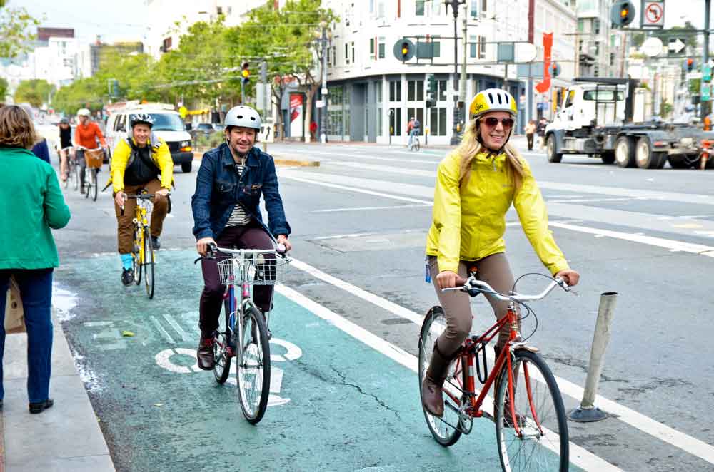 Bikes Account For 76 Of Market St Trips On Bike To Work Day San 