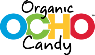 Ocho Candy logo in color