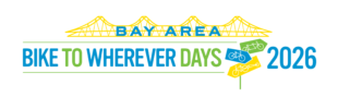 A graphic that reads "Bay Area Bike to Wherever Days 2026"